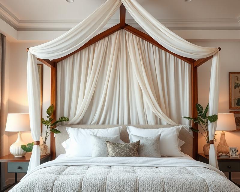 Jak wybrać i zrobić baldachim nad łóżko – praktyczne pomysły i wskazówki