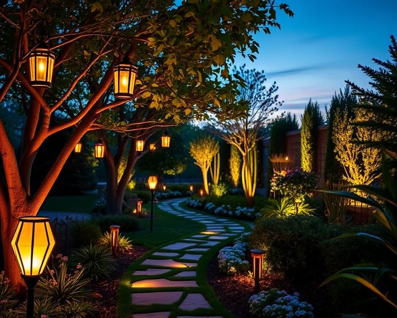Inspiracje i pomysły na oświetlenie ogrodu – stylowe i funkcjonalne rozwiązania