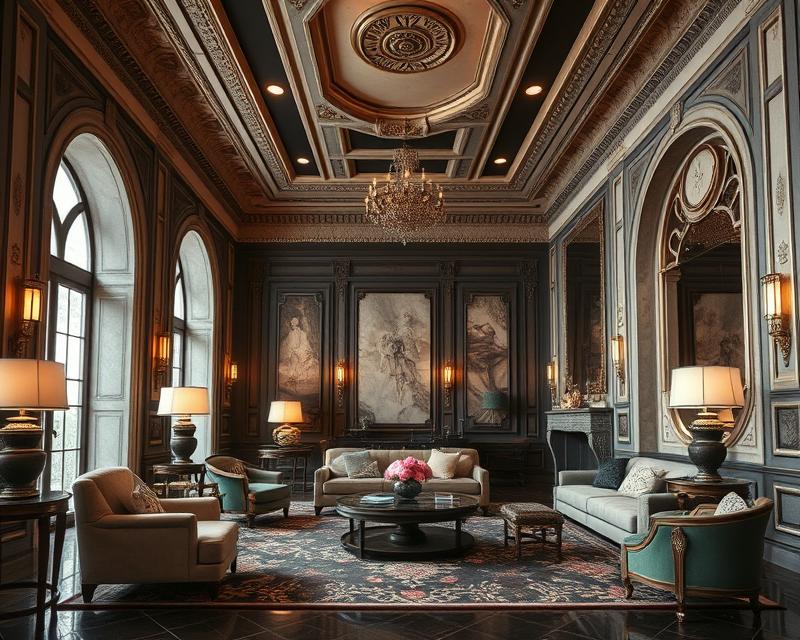 Luksusowe wykończenia wnętrz i aranżacje: trendy, materiały i detale