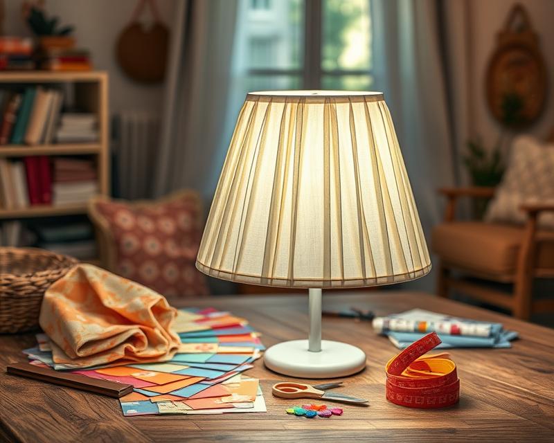 Jak zrobić unikatowy abażur do lampy – poradnik krok po kroku