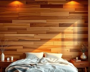 Jak wybrać materiał na drewnianą ścianę w sypialni? Porady i inspiracje