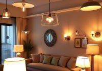 Oświetlenie nastrojowe w salonie: jak łączyć źródła światła dla przytulnej atmosfery i funkcjonalności