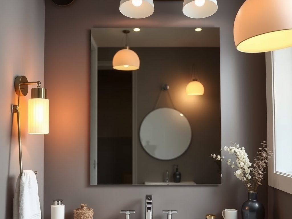 Oświetlenie do łazienki: jak dobrać lampy i barwę światła dla funkcji i atmosfery