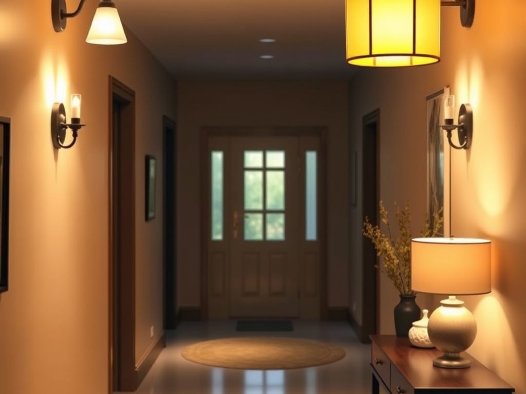 Oświetlenie w przedpokoju: jak połączyć funkcjonalność z przytulną atmosferą bez cieni i mroku