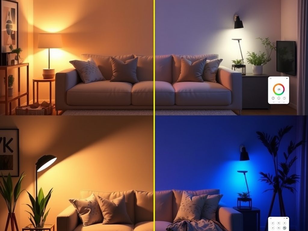 Sceny świetlne w domu: jak stworzyć atmosferę i wygodnie nimi sterować w systemie smart lighting