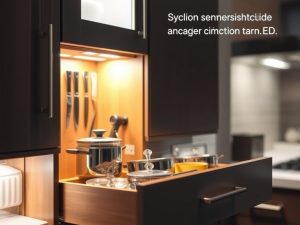 Oświetlenie szuflad i szafek kuchennych: jak wybrać i zamontować funkcjonalne LED-y z czujnikiem ruchu