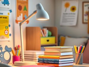 Lampka na biurko dla dziecka: jak wybrać bezpieczne i ergonomiczne oświetlenie wspierające naukę