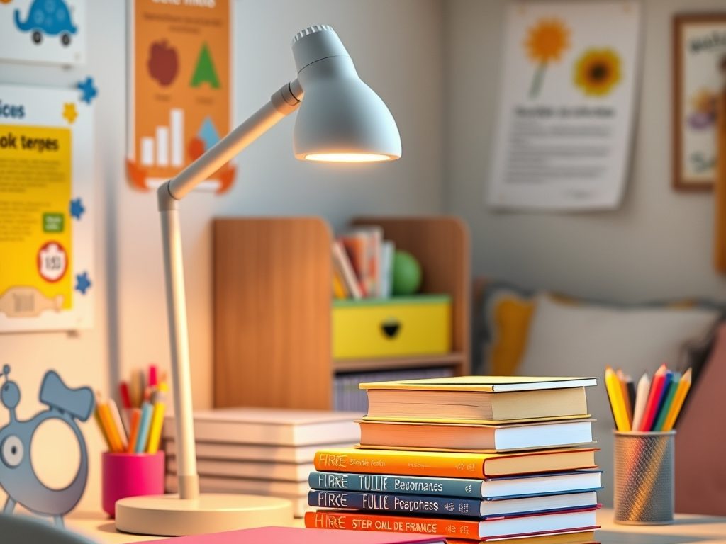 Lampka na biurko dla dziecka: jak wybrać bezpieczne i ergonomiczne oświetlenie wspierające naukę
