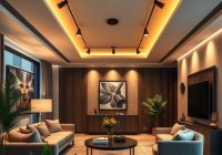 Oświetlenie punktowe w salonie: jak wybrać i zamontować funkcjonalne reflektory dla efektu i atmosfery