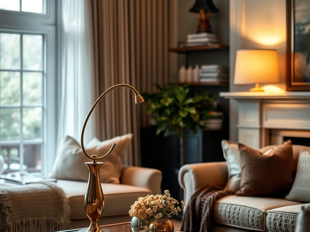 Lampy stołowe do salonu: jak wybrać styl i funkcje, które podkreślą atmosferę wnętrza Lampy stołowe do salonu: jak wybrać styl i funkcje, które podkreślą atmosferę wnętrza