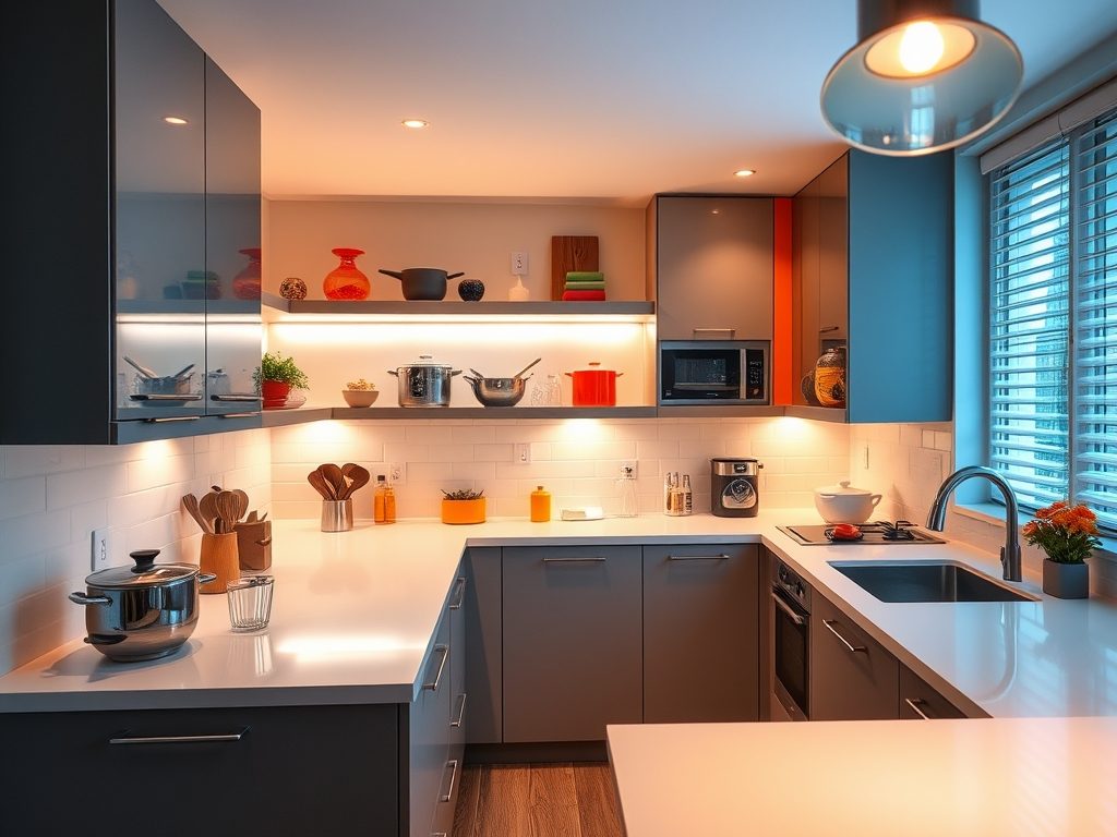 Barwa światła do kuchni: jak dobrać oświetlenie dla funkcji i atmosfery wnętrza Barwa światła do kuchni: jak dobrać oświetlenie dla funkcji i atmosfery wnętrza