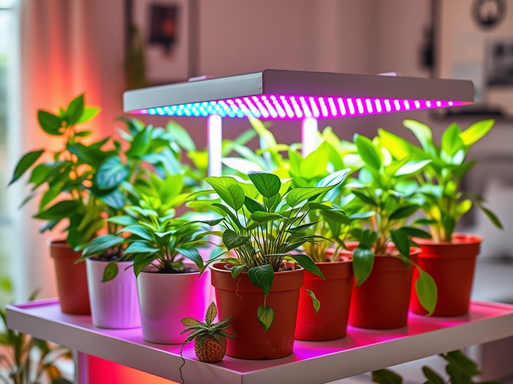 Jak wybrać oświetlenie do roślin w mieszkaniu: spektrum, moc i czas doświetlania dla zdrowej zieleni
