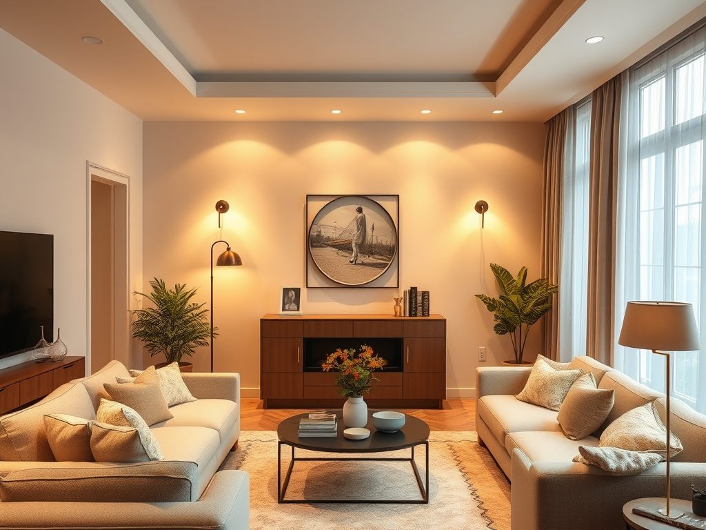 Światło pośrednie w aranżacji wnętrz: miękkość, komfort i praktyczne zastosowania