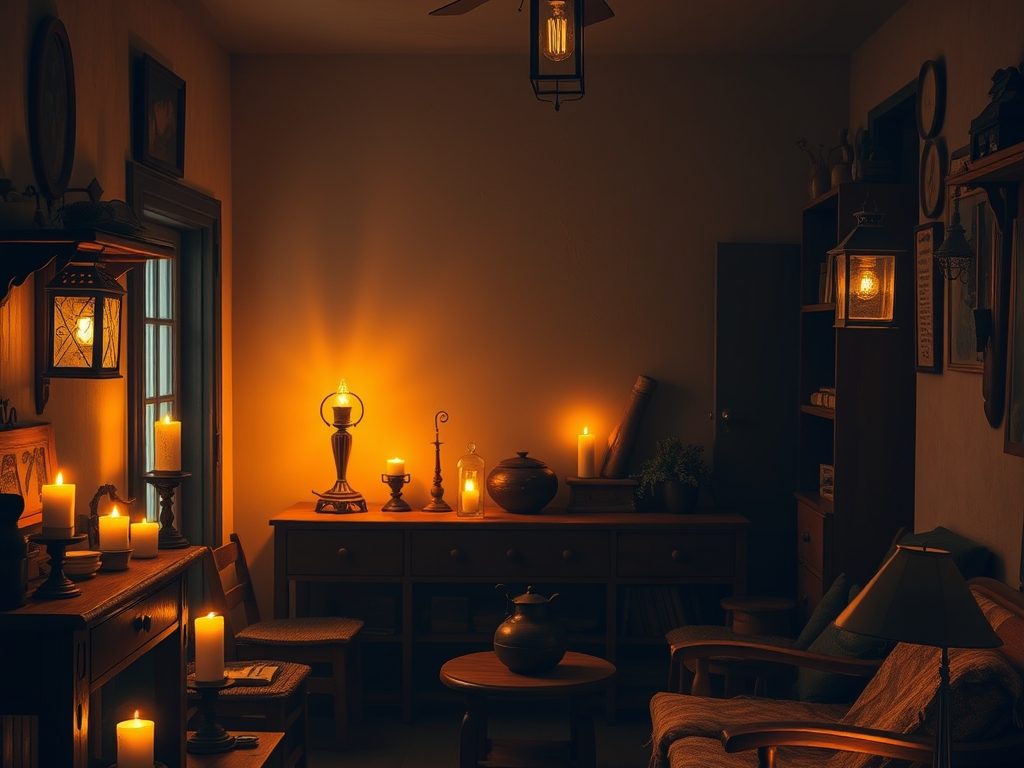 Oświetlenie nastrojowe bez LEDów: jak stworzyć ciepły klimat bez nowoczesnej technologii