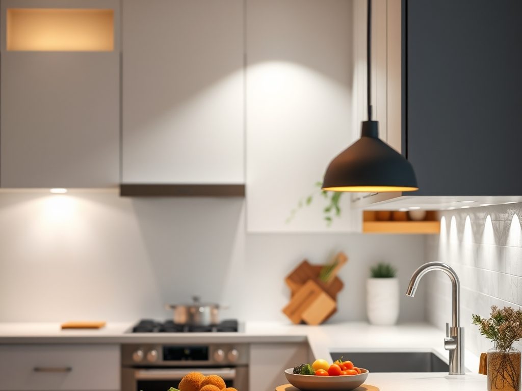 Warstwy światła w kuchni: jak łączyć funkcjonalność z nastrojem i bezpieczeństwem pracy Warstwy światła w kuchni: jak łączyć funkcjonalność z nastrojem i bezpieczeństwem pracy