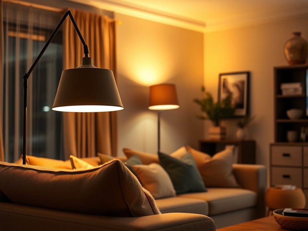 Barwa światła do salonu: jak wybrać temperaturę i połączyć funkcję z atmosferą