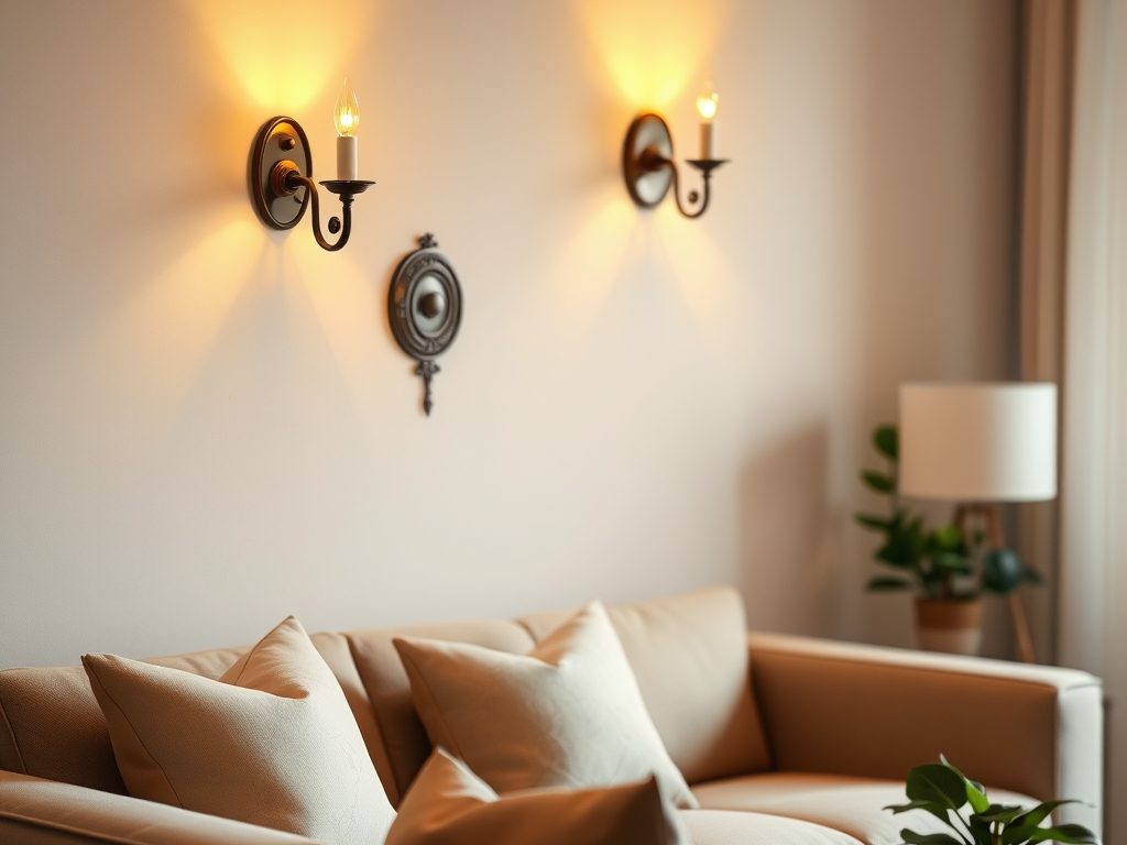 Kinkiety do salonu: jak wybrać oświetlenie łączące funkcjonalność z nastrojowym klimatem