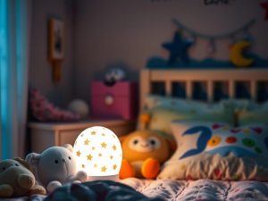 Oświetlenie nocne do pokoju dziecka: bezpieczne rozwiązania i funkcje dla spokojnego snu